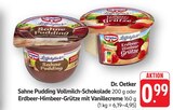 Sahne Pudding Vollmilch-Schokolade im Angebot bei EDEKA in Pirmasens Sahne Pudding Vollmilch-Schokolade Angebote von Dr. Oetker bei EDEKA Pirmasens für 0,99 €