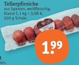 Tellerpfirsiche bei tegut im Karlstadt Prospekt für 1,99 €