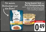 Gourmet Gold Zarte Häppchen mit Lachs und Huhn Angebote von Purina bei EDEKA Münster für 0,49 €