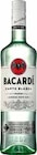 Rum Carta Blanca, Spiced, Coconut, Carta Oro, Tropical, Razz oder Negra Angebote von Bacardi bei GLOBUS Braunschweig für 10,99 €