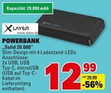 Aktuelles POWERBANK „Solid 20.000“ Angebot bei E center in Ulm ab 12,99 €