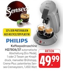 Senseo Kaffepadmaschine HD7806/37 Angebote von Philips bei E center Bad Homburg für 49,99 €