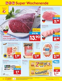 Netto Marken-Discount Salami im Prospekt Netto Marken-Discount Salami im Prospekt