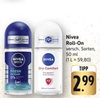 Fresh Ocean Roll-On Angebote von Nivea bei E center Bad Kreuznach für 2,99 €