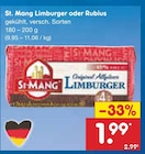 Limburger oder Rubius im Netto Marken-Discount Prospekt Limburger oder Rubius von St. Mang im aktuellen Netto Marken-Discount Prospekt für 1,99 €
