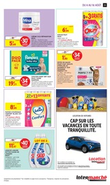 Promos Couches dans le catalogue "-60% DE REMISE IMMÉDIATE SUR LE 2ÈME" de Intermarché Super Couches en promo dans le catalogue Intermarché Super à la page 19