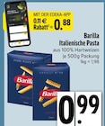 Italienische Pasta Penne Rigate im EDEKA Prospekt Italienische Pasta Penne Rigate von Barilla im aktuellen EDEKA Prospekt für 0,88 €