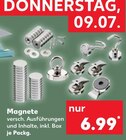 Magnete im Angebot bei Kaufland in Moers Magnete Angebote bei Kaufland Moers für 6,99 €
