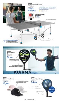 Tischtennisplatte im aktuellen Decathlon Prospekt (Jena) Tischtennisplatte im Decathlon Prospekt "Endlich Sommer, unendlich SpaĂź" mit 24 Seiten (Jena)