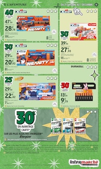 Promotion Nerf dans le prospectus Intermarché, valable du 21/10/2025 au 07/12/2025 Promo Nerf dans le catalogue Intermarché du moment à la page 51