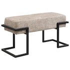 SITZBANK 80/42/33 cm Webstoff Schwarz, Beige im XXXLutz Prospekt SITZBANK 80/42/33 cm Webstoff Schwarz, Beige von Novel im aktuellen XXXLutz Prospekt für 71,24 €