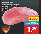 Kalbsbraten Angebote bei Netto Marken-Discount Lahr für 1,39 €