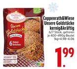 Unsere Goldstücke kernig&kräftig im Angebot bei EDEKA in Kempten Unsere Goldstücke kernig&kräftig Angebote von Coppenrath&Wiese bei EDEKA Kempten für 1,99 €