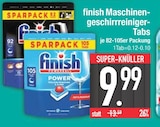 Maschinengeschirrreiniger-Tabs von finish im aktuellen EDEKA Prospekt für 9,99 €