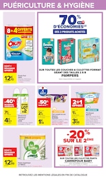 Prix et réduction Blédina dans le prospectus Carrefour en cours Offre Blédina dans le catalogue Carrefour du moment à la page 48