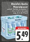 Mineralwasser bei EDEKA im Kürten Prospekt für 5,49 €
