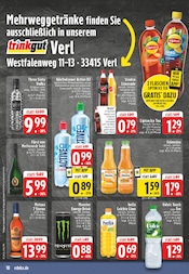 Cola im EDEKA Prospekt in Rietberg Aktueller EDEKA Prospekt mit Cola, "Aktuelle Angebote", Seite 18
