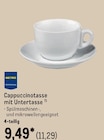 Cappuccinotasse mit Untertasse von Metro Professional im aktuellen METRO Prospekt für 11,29 €