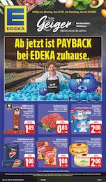 EDEKA Prospekt für Dörzbach: "Wir lieben Lebensmittel!", 28 Seiten, 27.01.2025 - 01.02.2025