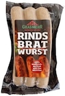 Käse Rindsbratwurst Angebote von Grasmehr bei REWE Rodgau für 3,99 €