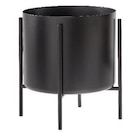 PFLANZENTOPF 26,5/28,5 cm Schwarz von Ambia Home im aktuellen XXXLutz Prospekt für 19,99 €