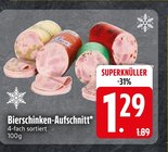 Bierschinken-Aufschnitt im EDEKA Prospekt Bierschinken-Aufschnitt im aktuellen EDEKA Prospekt für 1,29 €