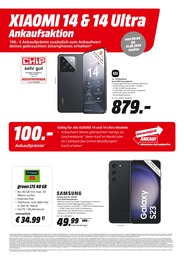 Samsung Galaxy Angebot im aktuellen MediaMarkt Saturn Prospekt auf Seite 3