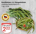 Buschbohnen im Angebot bei GLOBUS in Erfurt Buschbohnen Angebote bei GLOBUS Erfurt für 2,22 €
