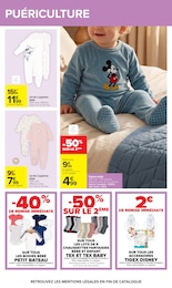 Prix et réduction Vêtements Enfant dans le prospectus Carrefour en cours Offre Vêtements Enfant dans le catalogue Carrefour du moment à la page 58