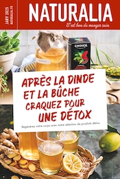 Prospectus Naturalia à Ancône, "APRÈS LA DINDE ET LA BÛCHE CRAQUEZ POUR UNE DÉTOX", 10 pages, 02/01/2025 - 30/01/2025