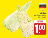 EDEKA Tirpersdorf - Spitzkohl Angebot im Prospekt Spitzkohl bei EDEKA im Tirpersdorf Prospekt für 1,00 €