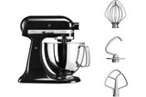 Darty Échirolles - Promo Robot pâtissier Kitchenaid ARTISAN NOIR ONYX 48L- 5KSM125EOB Promo Robot pâtissier Kitchenaid ARTISAN NOIR ONYX 48L- 5KSM125EOB à 449,99 € dans le catalogue Darty à Échirolles