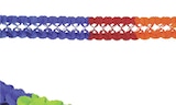 Papier-Großraumgirlande 10 m / Ø ca. 24 cm Angebote von tib bei METRO Bünde für 7,96 €