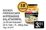 Aktuelles Friesischer Hirtenkäse Salatwürfel Angebot bei E center in Düsseldorf ab 3,11 €