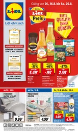 Lidl Prospekt für München mit 56 Seiten Lidl Prospekt für München: "LIDL lohnt sich", 56 Seiten, 15.08.2022 - 20.08.2022