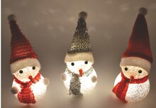 LED-Schneemann Kristall