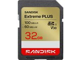 EXTREME® PLUS SD UHS-I-KARTE, Speicherkarte, 32 GB, 100 MB/s von SANDISK im aktuellen MediaMarkt Saturn Prospekt für 26,99 €