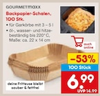 Backpapier-Schalen Angebote von GOURMETmaxx bei Netto Marken-Discount Rüsselsheim für 6,99 €