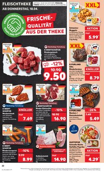 Rindfleisch im Kaufland Prospekt "Aktuelle Angebote" mit 52 Seiten (Essen)