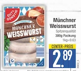 Münchner Weisswurst im Angebot bei E center in Dachau Münchner Weisswurst Angebote von Gut & Günstig bei E center Dachau für 2,89 €