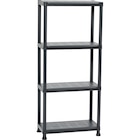 Étagère 4 tablettes en résine - KIS en promo chez Carrefour Étagère 4 tablettes en résine - KIS dans le catalogue Carrefour