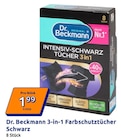 3-in-1 Farbschutztücher Schwarz von Dr. Beckmann im aktuellen Action Prospekt für 1,99 €