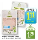 Lyoner im Angebot bei Marktkauf in Aalen Lyoner Angebote von Hofglück bei Marktkauf Aalen für 1,11 €