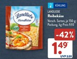 Reibekäse von Landliebe im aktuellen ALDI SÜD Prospekt für 1,49 €