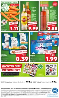 Havana Club im Kaufland Prospekt "KNÜLLER" mit 60 Seiten (Velbert)
