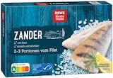 Zander Filet Angebote von REWE Beste Wahl bei REWE Wetzlar für 4,79 €