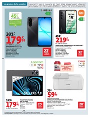 Téléphone Portable en promo dans le catalogue Auchan Hypermarché à la page 46