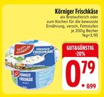 Körniger Frischkäse von GUT&GÜNSTIG im aktuellen EDEKA Prospekt für 0,79 €