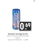 Aktuelles Booster Energy Drink Angebot bei Hieber in Freiburg (Breisgau) ab 0,69 €