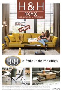 H&H Cabestany - CHAISE VALÉRIE Promo CHAISE VALÉRIE dans le catalogue H&H "Promos" à Cabestany